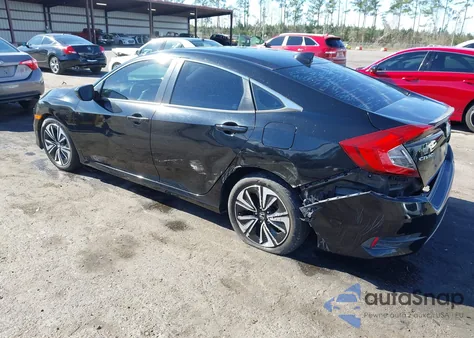 2016 Honda Civic Ex-L from USA, damaged, VIN 19XFC1F7XGE007339
